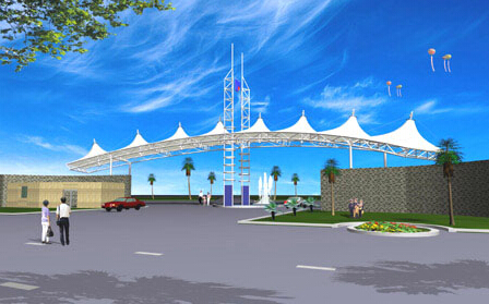 景觀膜結(jié)構(gòu)在休閑娛樂場(chǎng)所中的應(yīng)用